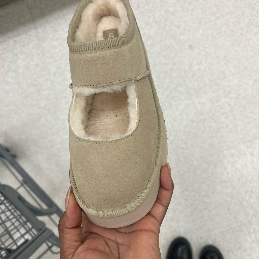 UGG Women's Slip-On Shearling Mule - Sand - Picture 2 of 5